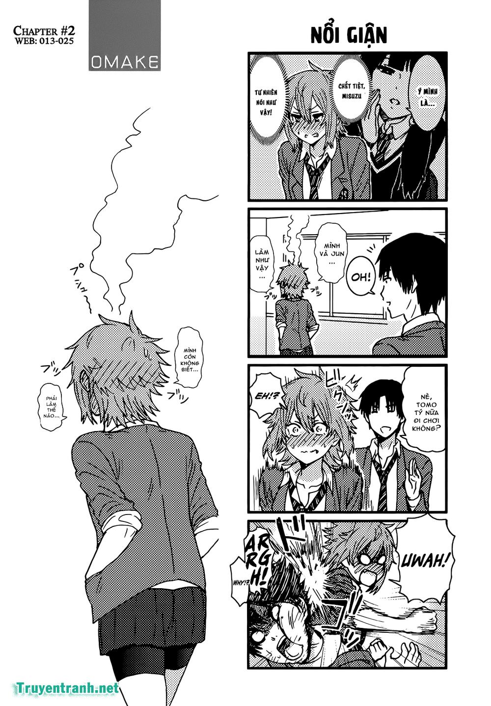 Tomo-Chan Wa Onnanoko! - Trang 2