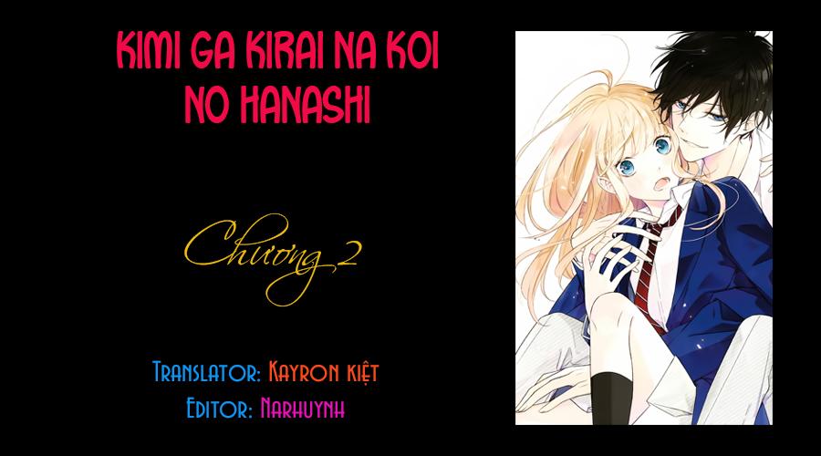 Kimi Ga Kirai Na Koi No Hanashi - Trang 2