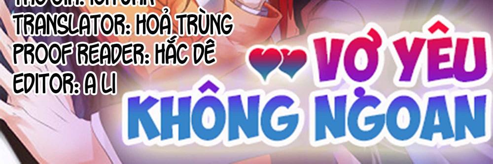 Vợ Yêu Không Ngoan - Trang 2