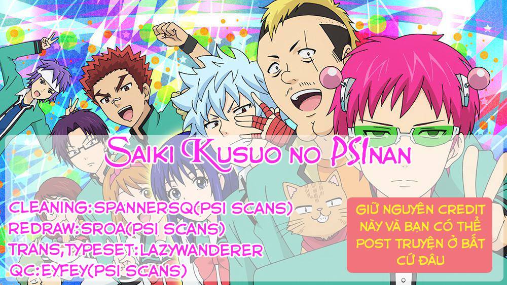 Saiki Kusuo No Sainan - Trang 1