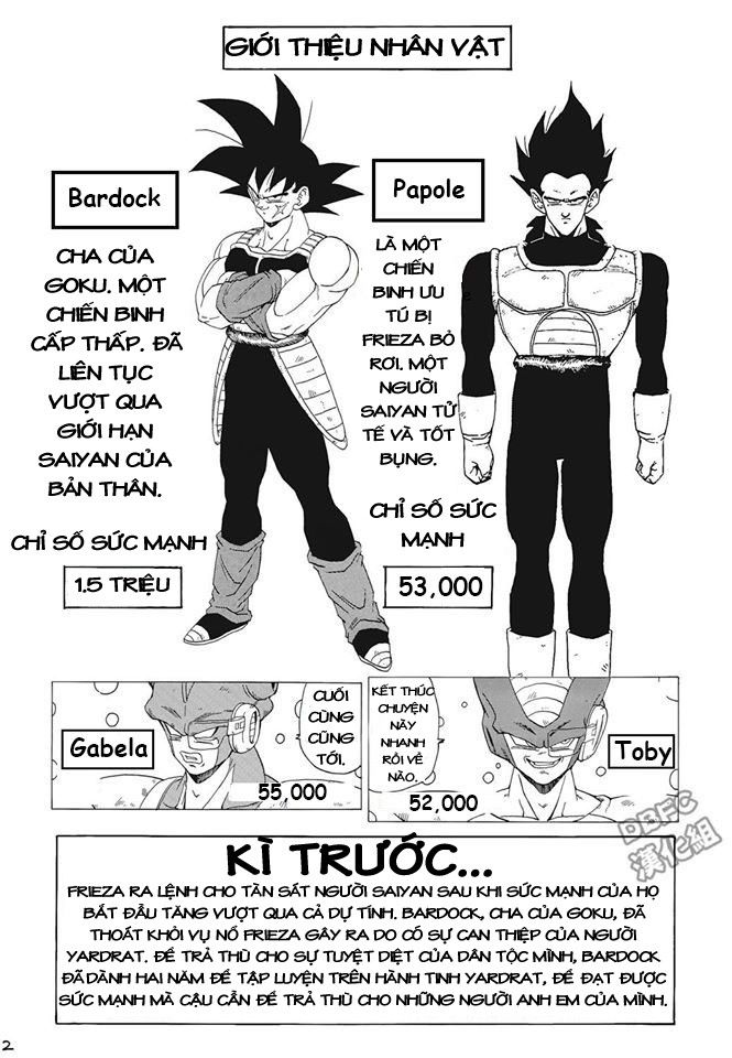 Thế Giới Ngọc Rồng - Ngoại Truyện Bardock - Trang 2