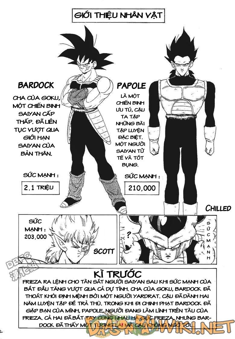 Thế Giới Ngọc Rồng - Ngoại Truyện Bardock - Trang 2