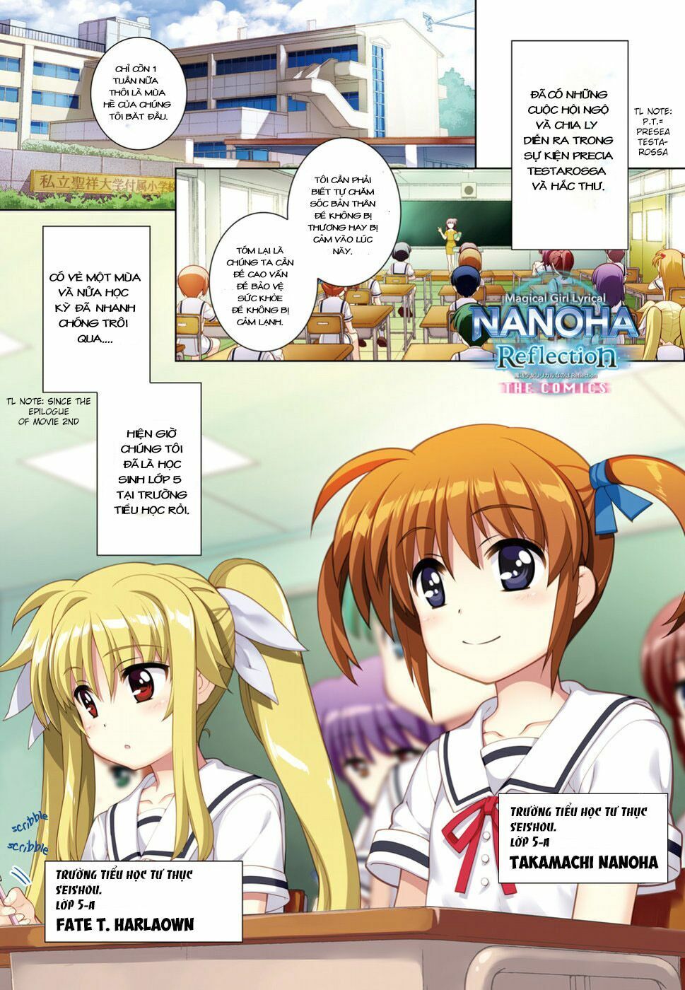 Mahou Shoujo Lyrical Nanoha Reflection - Trang 2