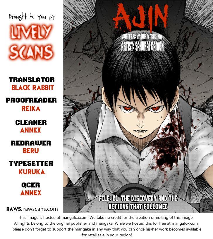 Ajin - Trang 1