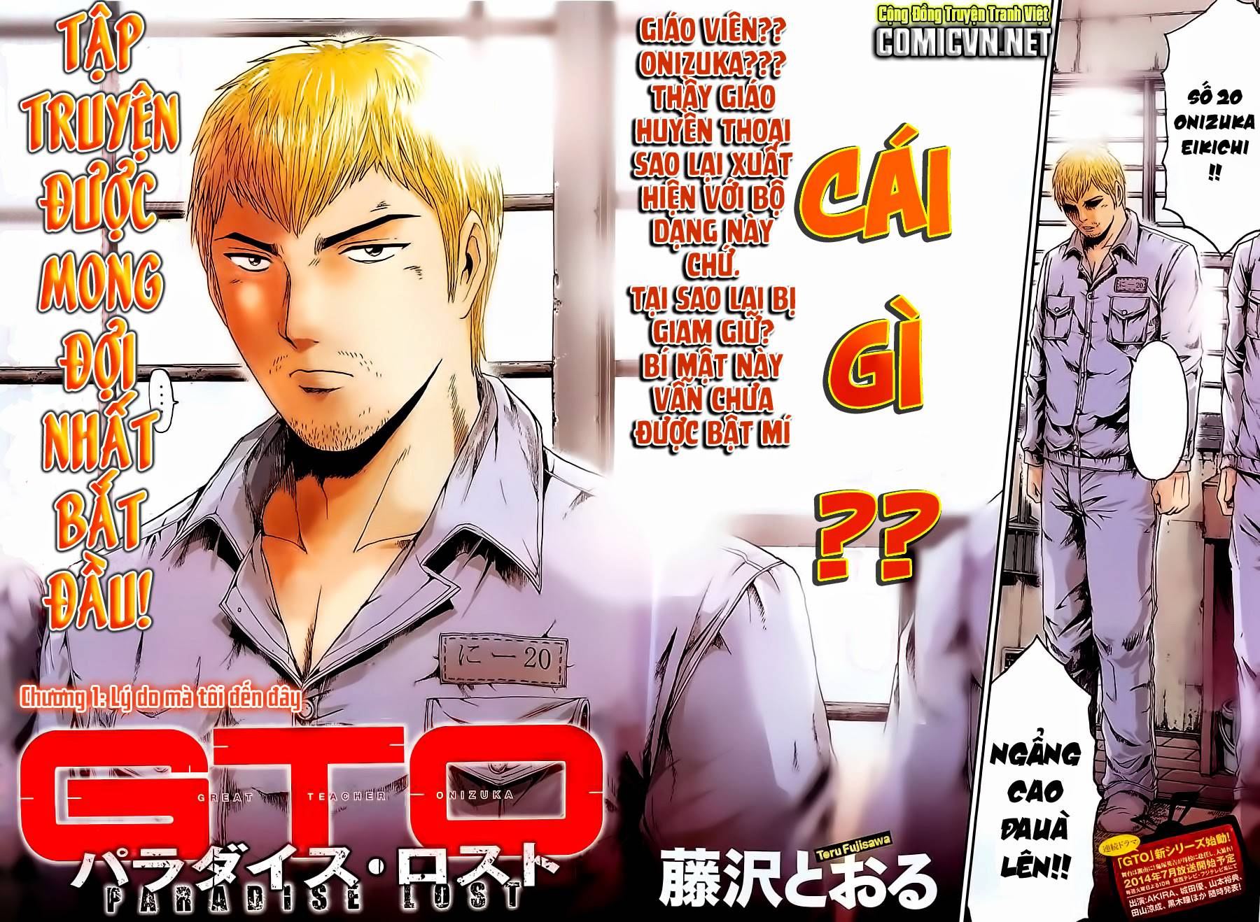 Great Teacher Onizuka: Paradise Lost - Trang 1