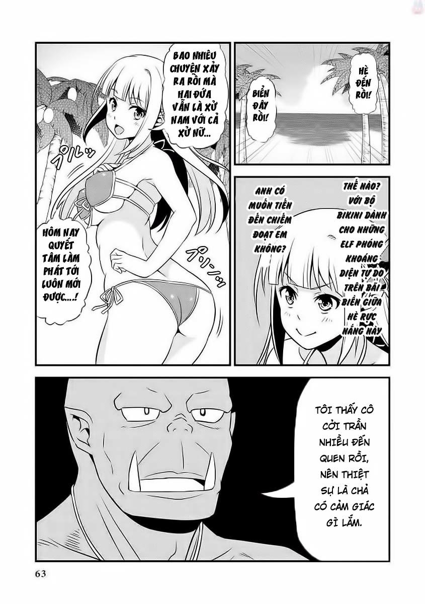 Elf Damdang Và Orc Nghiêm Túc - Hentai Erufutomajime - Trang 1