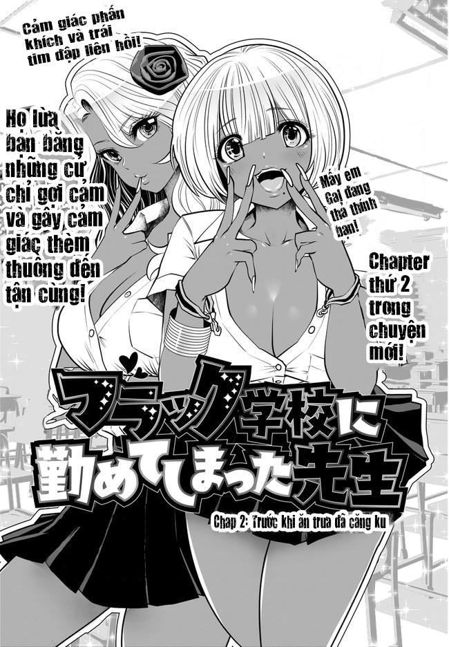 Burakku Gakkou Ni Tsutomete Shimatta Sensei - Trang 1