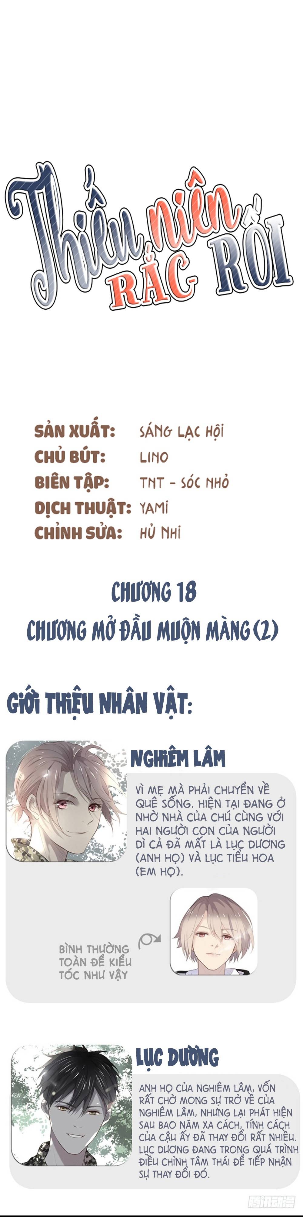 Thiếu Niên Rắc Rối - Trang 1