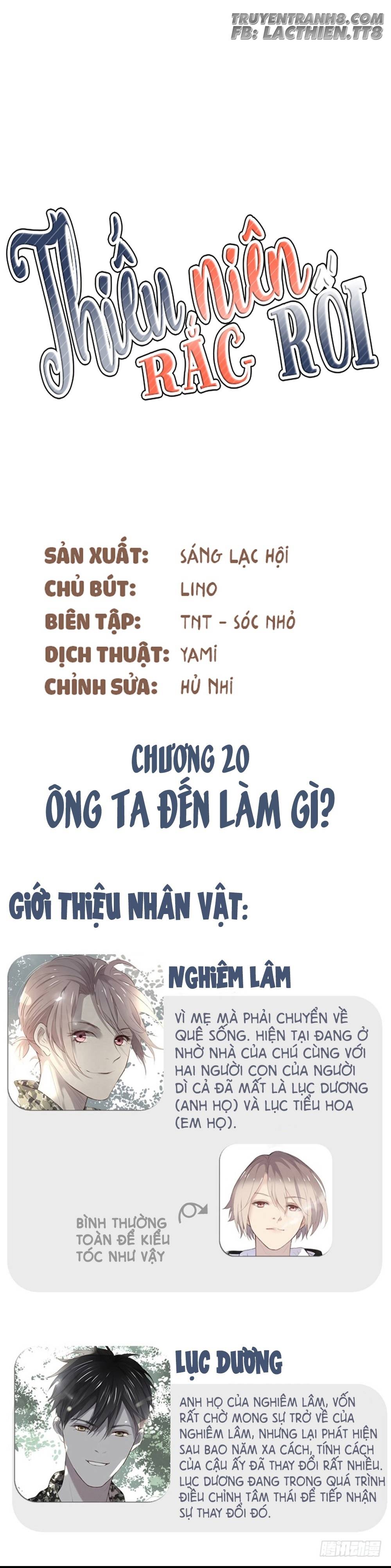 Thiếu Niên Rắc Rối - Trang 1