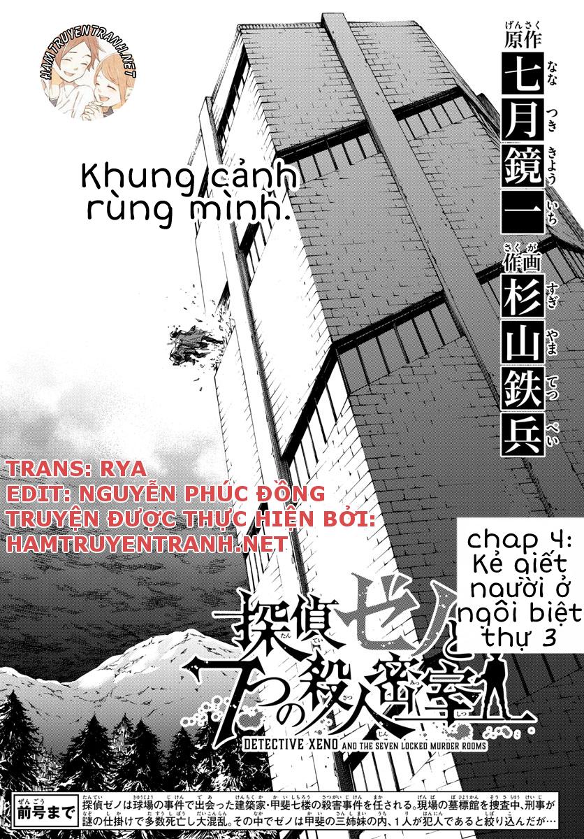 Detective Xeno And The Seven Locked Murder Rooms - Trang 3