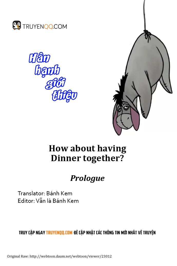 Shall We Have Dinner Tonight - Trang 1