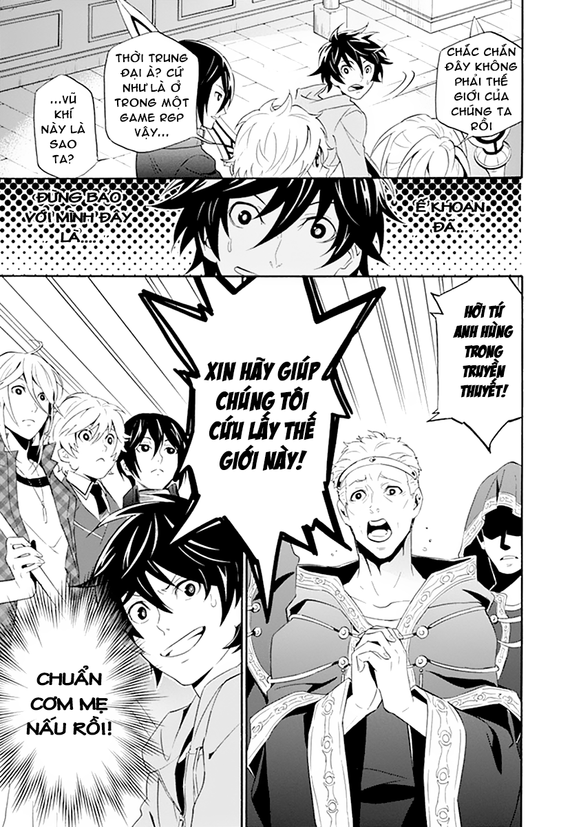 Sự Trỗi Dậy Của Anh Hùng Khiên Chap 1 - Next Chap 2