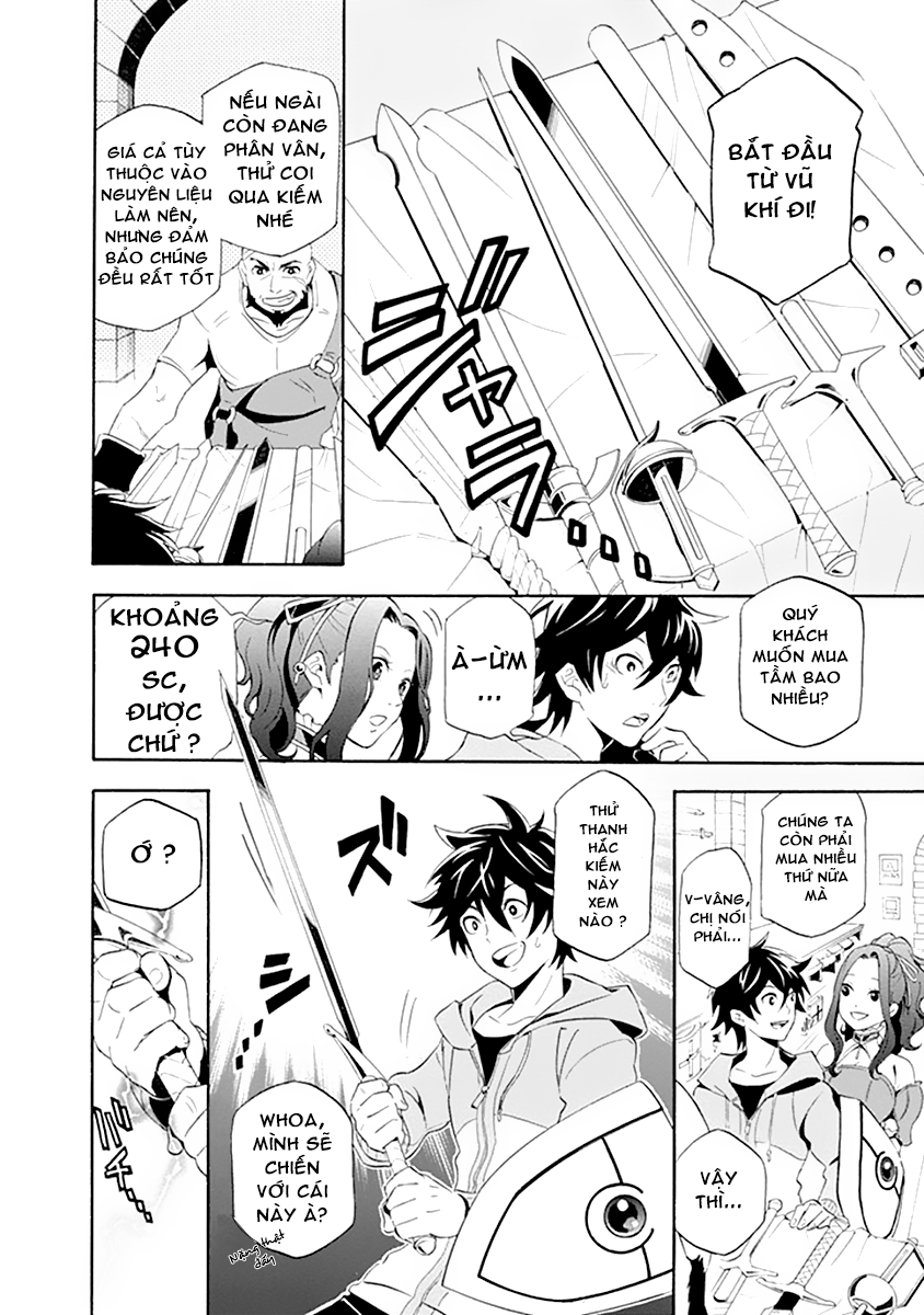 Sự Trỗi Dậy Của Anh Hùng Khiên Chap 1 - Next Chap 2