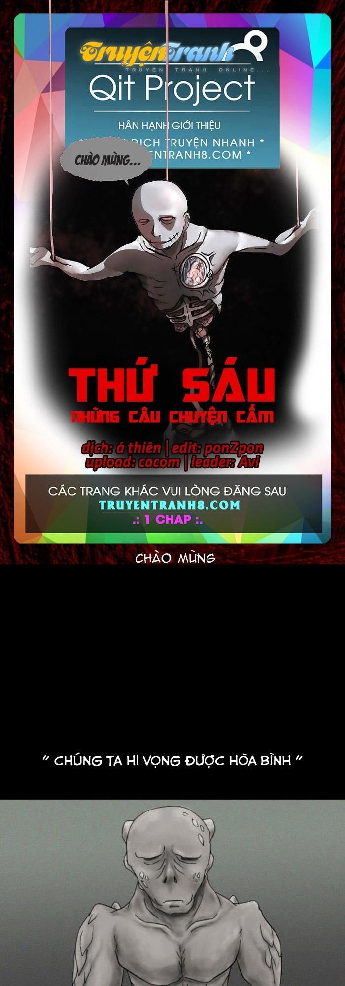 Thứ Sáu: Những Câu Chuyện Cấm Chap 34 - Next Chap 35