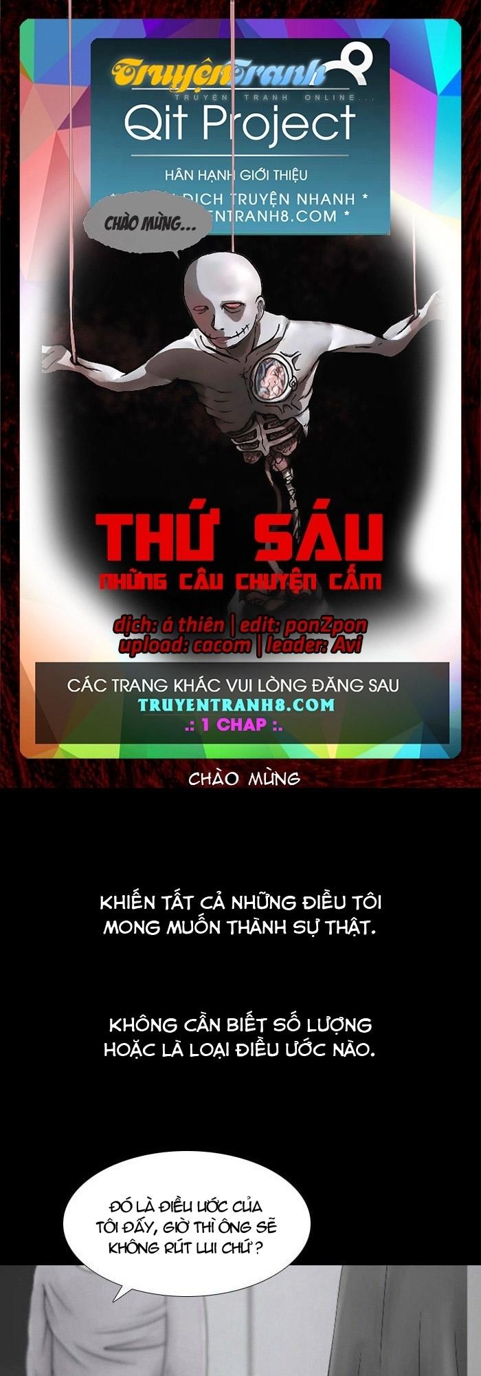 Thứ Sáu: Những Câu Chuyện Cấm Chap 37 - Next Chap 38