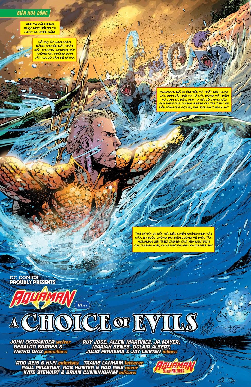 Aquaman - Trang 1